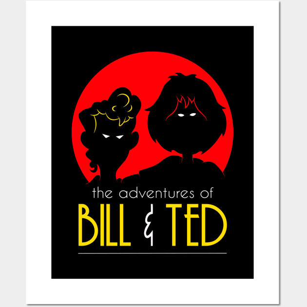 Bill & Ted Wall Art by thewizardlouis